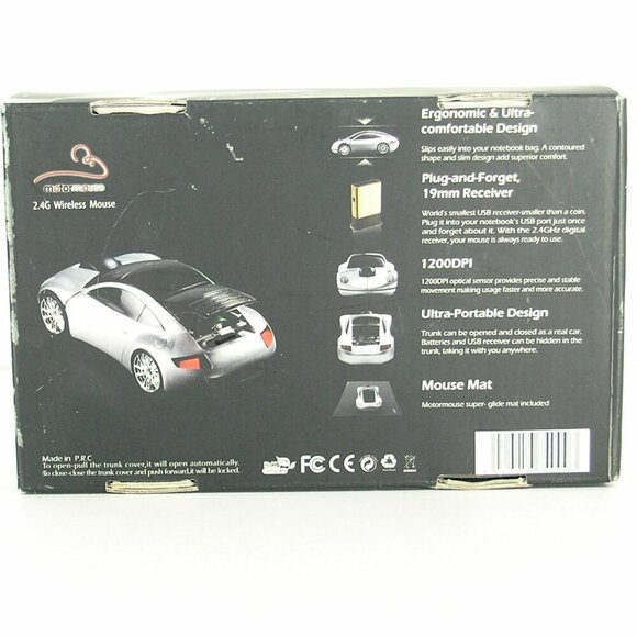 MotorMouse Sports Car Wireless Mouse - Picture 7 of 10